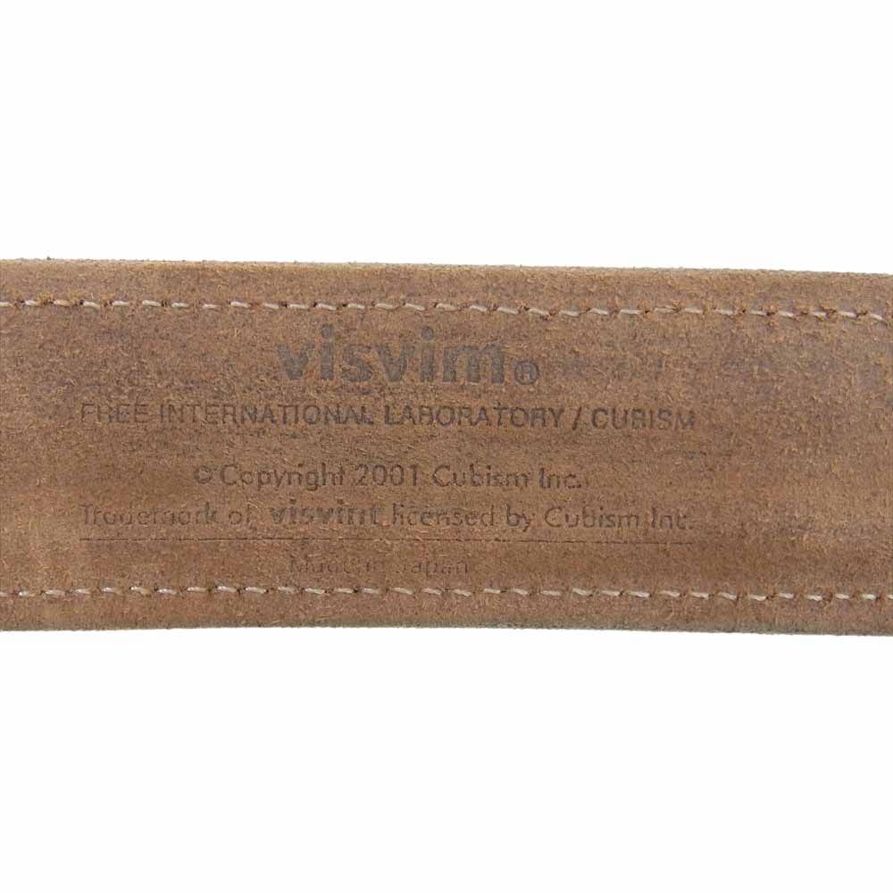 VISVIM ビズビム ベルト 14AW DOUBLE RING BELT MAYAN 民族柄 ダブル