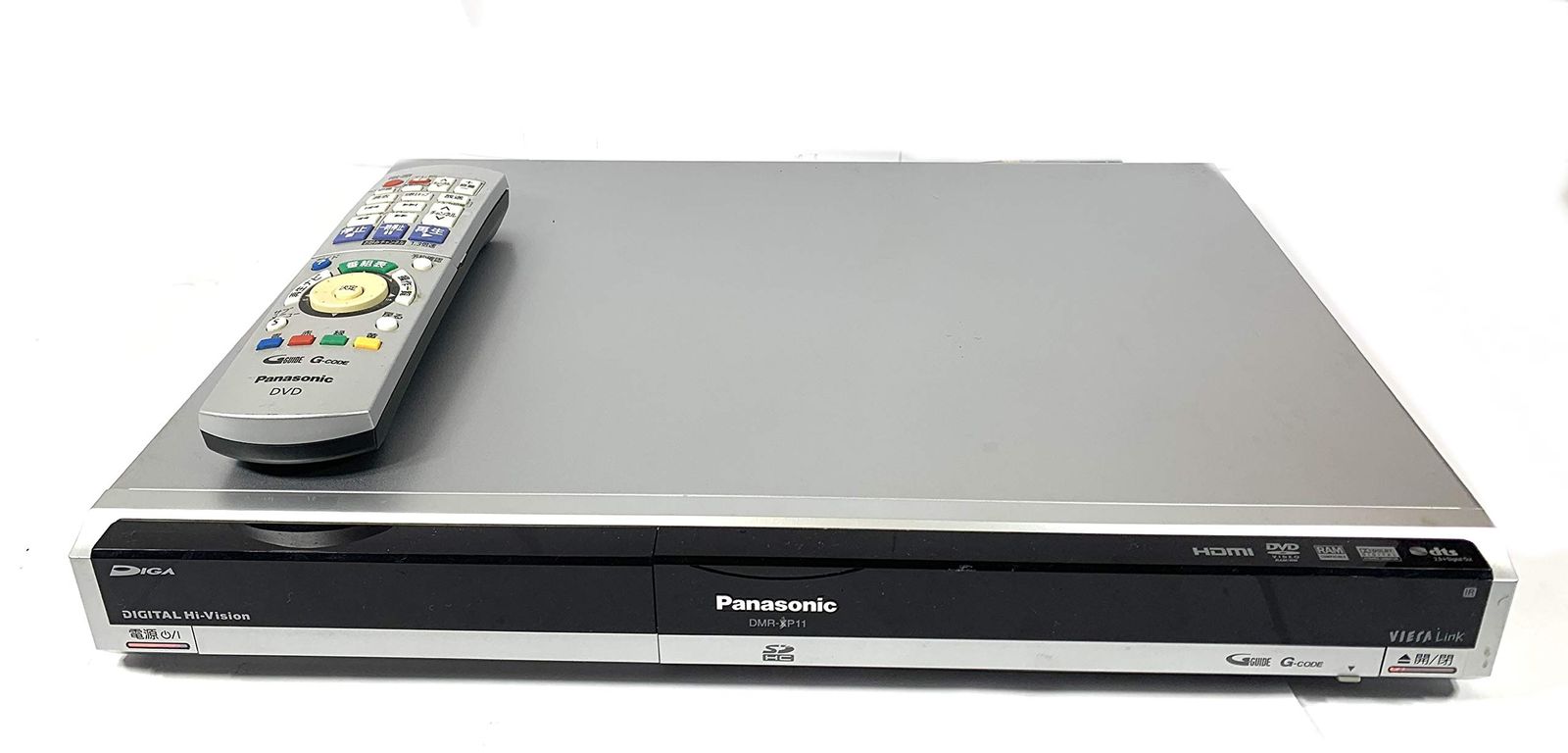 パナソニック 250GB DVDレコーダー DIGA DMR-XP11-S(品) 【公式通販】