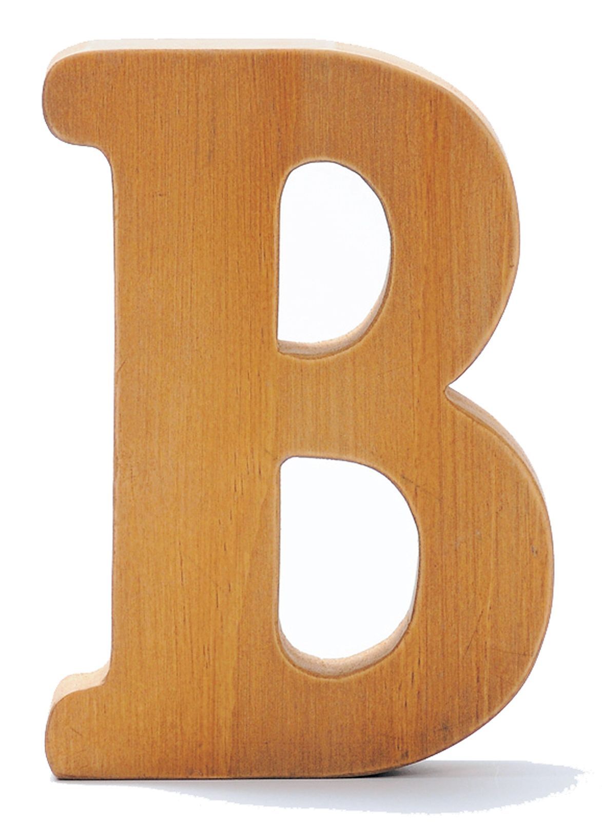 アルファベット ウッデン B 大きめサイズの高さ15 cm 木製 153320 ケーアイジャパン