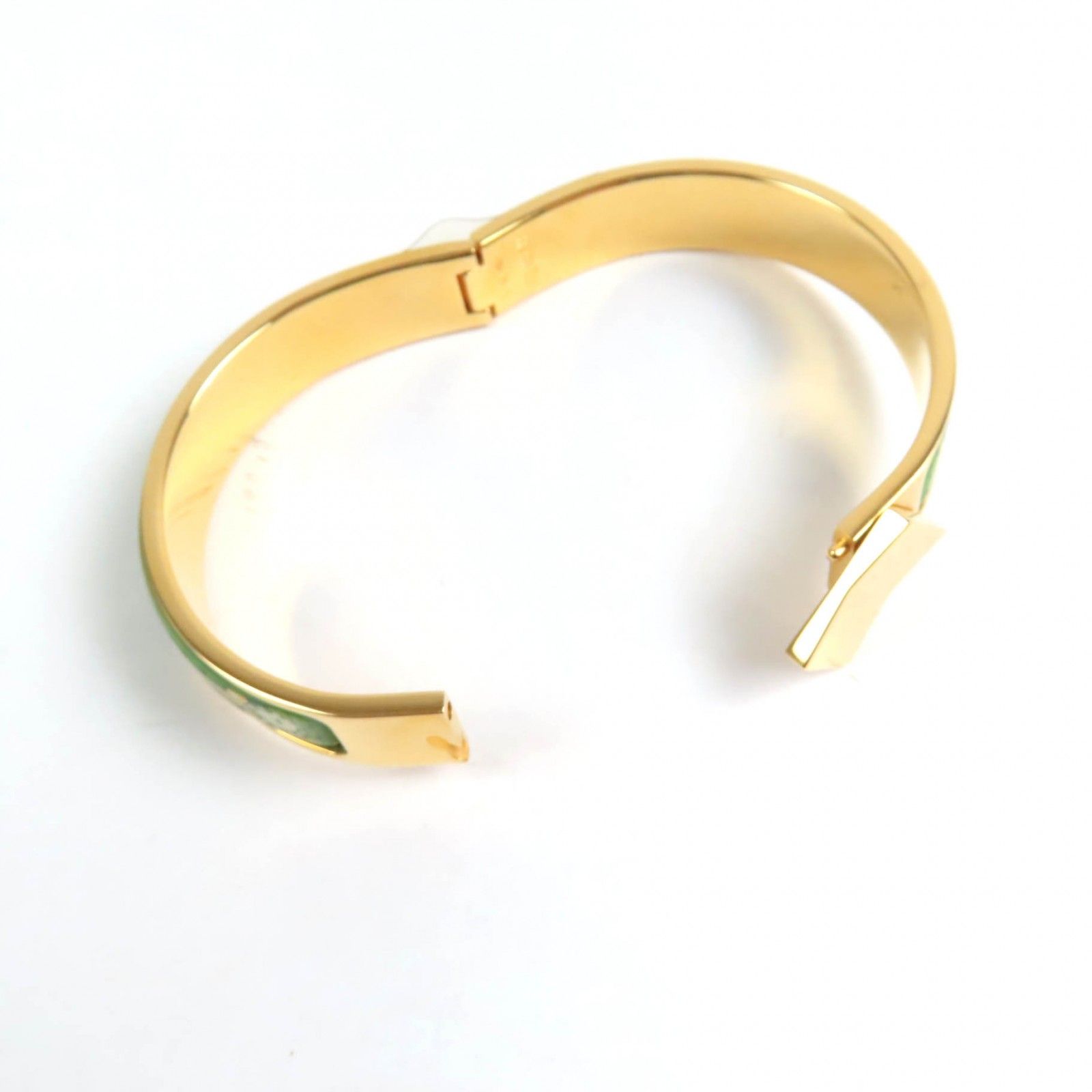 極美品☆HERMES エルメス エマイユPM ロケ 七宝焼き バングル  