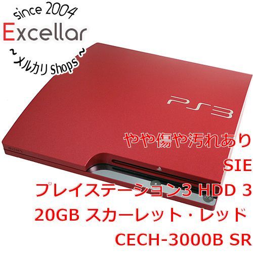 [bn:10] SONY　プレイステーション3 320GB レッド CECH-3000BSR