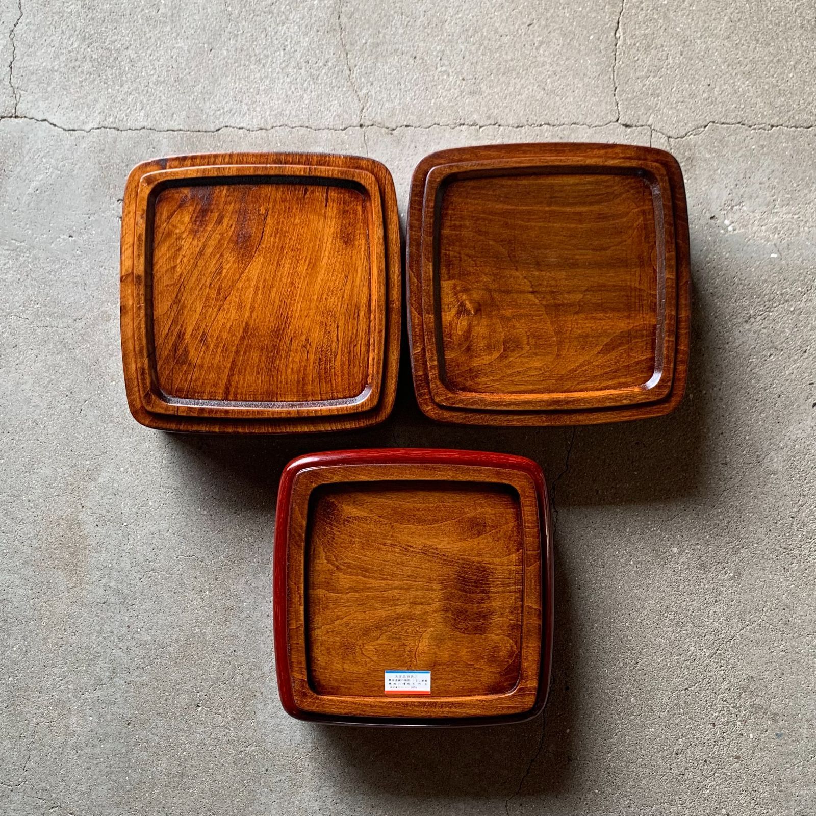 香川漆器 後藤塗 三段 重箱 讃岐漆器 工芸品 /HM-0055 - メルカリ