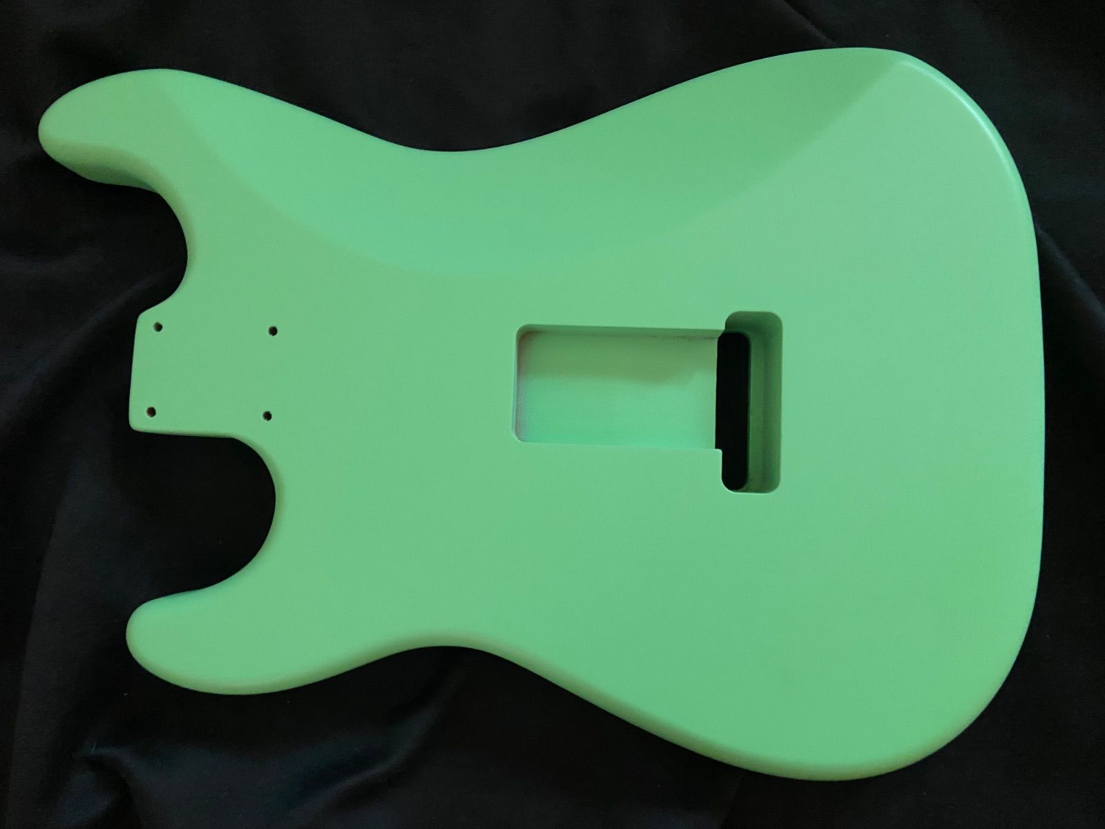 ストラトキャスターボディNo17サーフグリーンアルダーサテンフィニッシュ