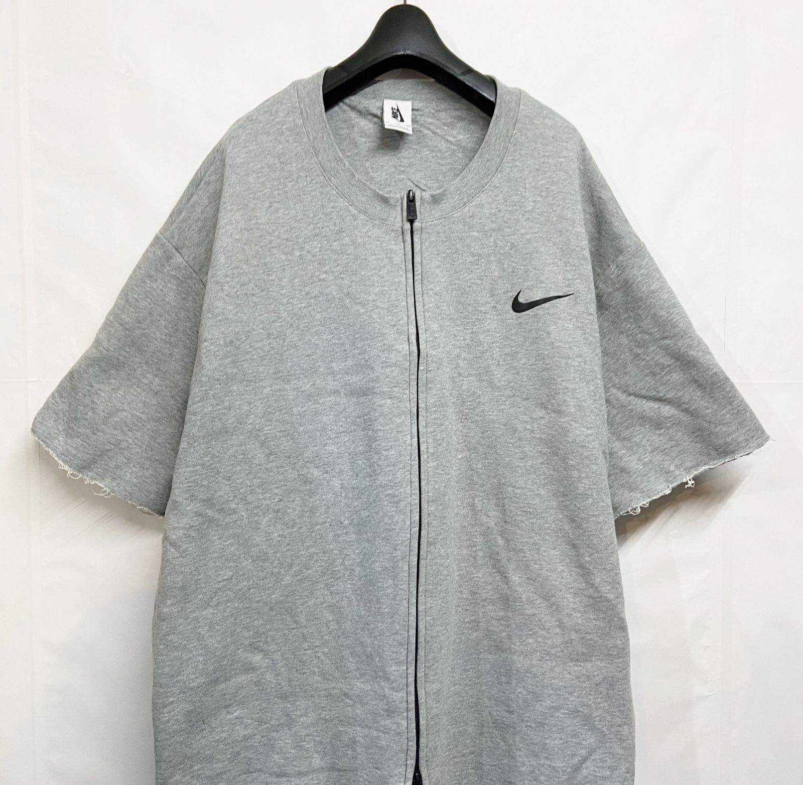 NIKE × FEAR OF GOD / トップス/XS/コットン/GRY/AR0629-063/ウォームアップスウェット NIKE ナイキ × FEAR OF GOD フィアオブゴッド WARM UP TOP ウォーム