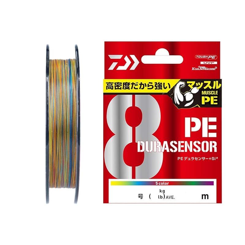 ダイワ(DAIWA) PEライン UVF PEデュラセンサーX8+Si2 0.5号 200m マルチカラー
