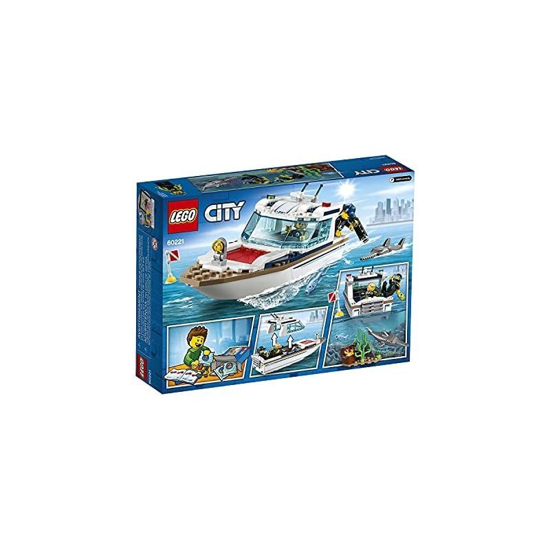 ゆっこ 在庫セール】レゴ(LEGO) シティ ダイビングヨット 60221