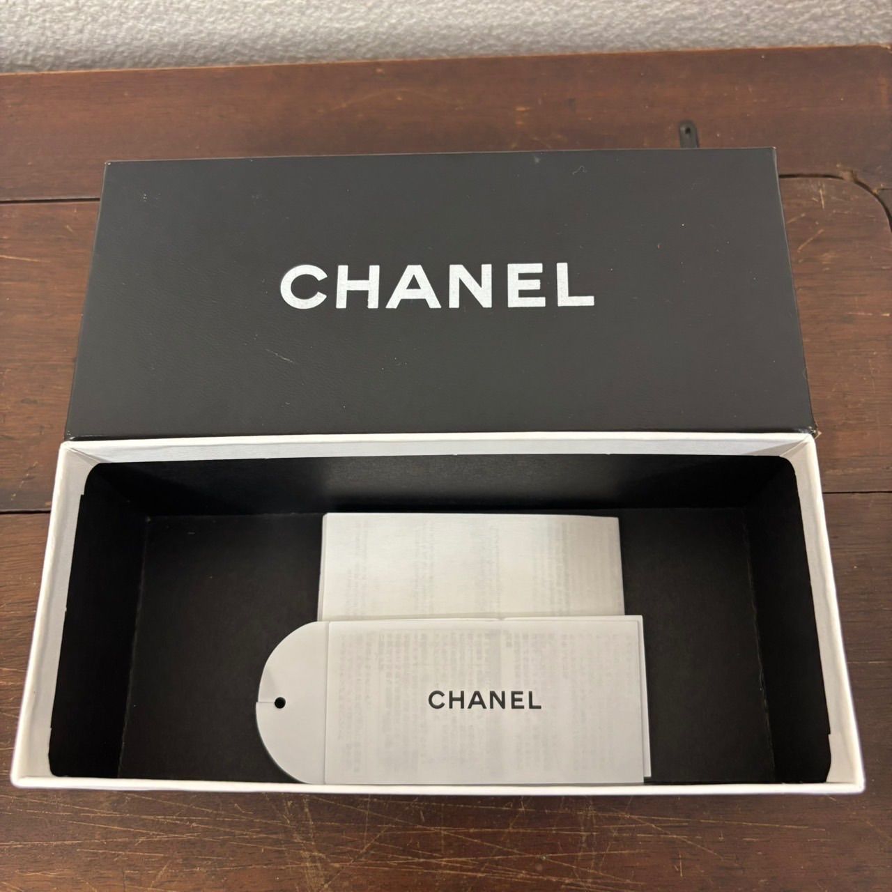 CHANEL シャネル 空き箱 セット 空箱 元箱 CHANEL - CHANEL シャネル ロゴ入り 大きめ ボックス 空箱 3点セット