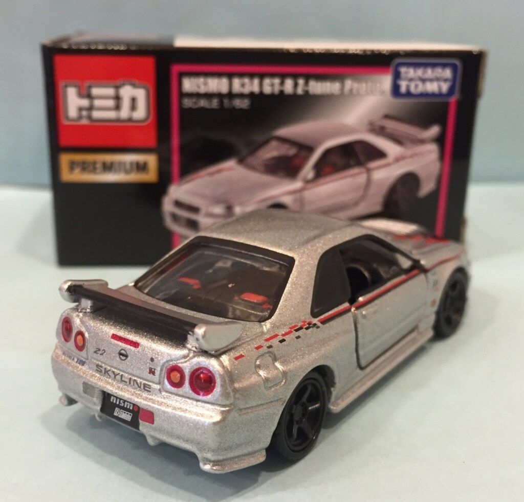  タカラトミー トミカ 東京オートサロン NISMO R 34 GT Z tune Proto シルバー トミカ ミニカー