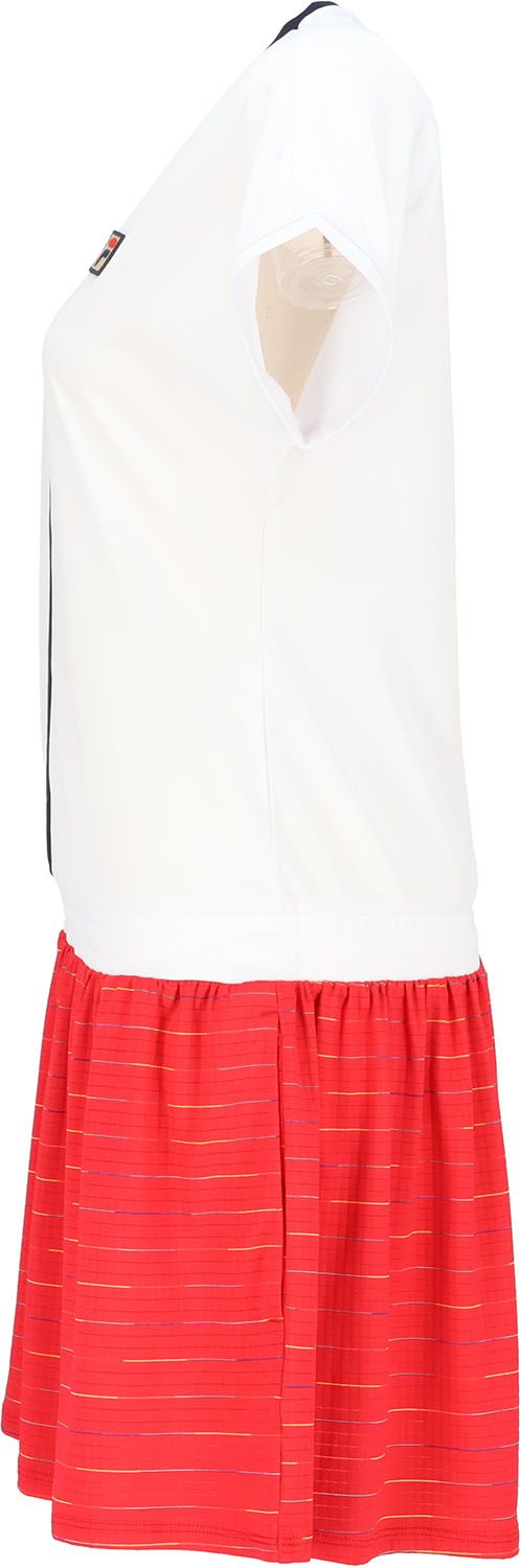 [フィラ テニス] テニス スカート ワンピース VL2804 レディース ホワイト フィラ FILA テニスウェア レディース ワンピース VL2804 2024SS