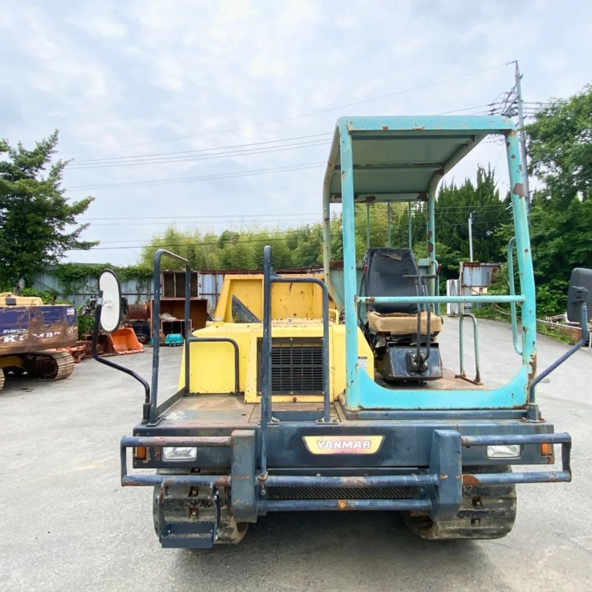 アワメーター2568.4】ヤンマー(YANMAR)C50R-3A クローラーダンプ