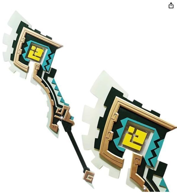 Amazon.co.jp: 原神 キィニチ 山の王の長牙 コスプレ道具 発光