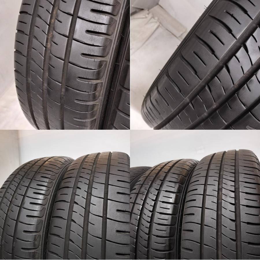 ◆配送先指定あり◆ ＜訳アリ！ ノーマル X ホイール 4本＞ 185/55R16 ダンロップ 2020年製   16x6J カローラフィールダー ZRE142G 純正 4H -100　 中古