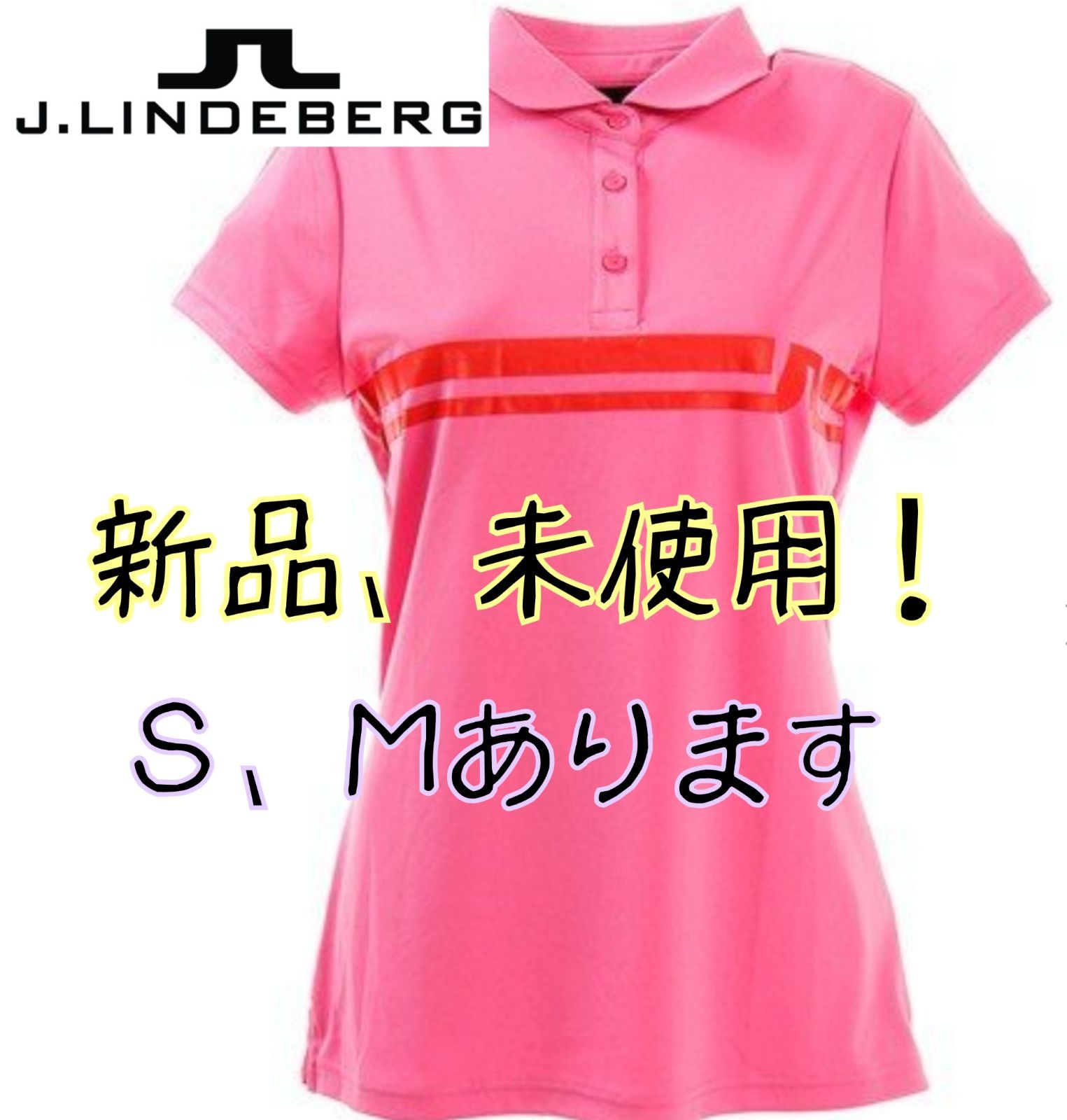 セール価格【J.LINDEBERG】ゴルフウェア レディース 半袖ポロシャツ