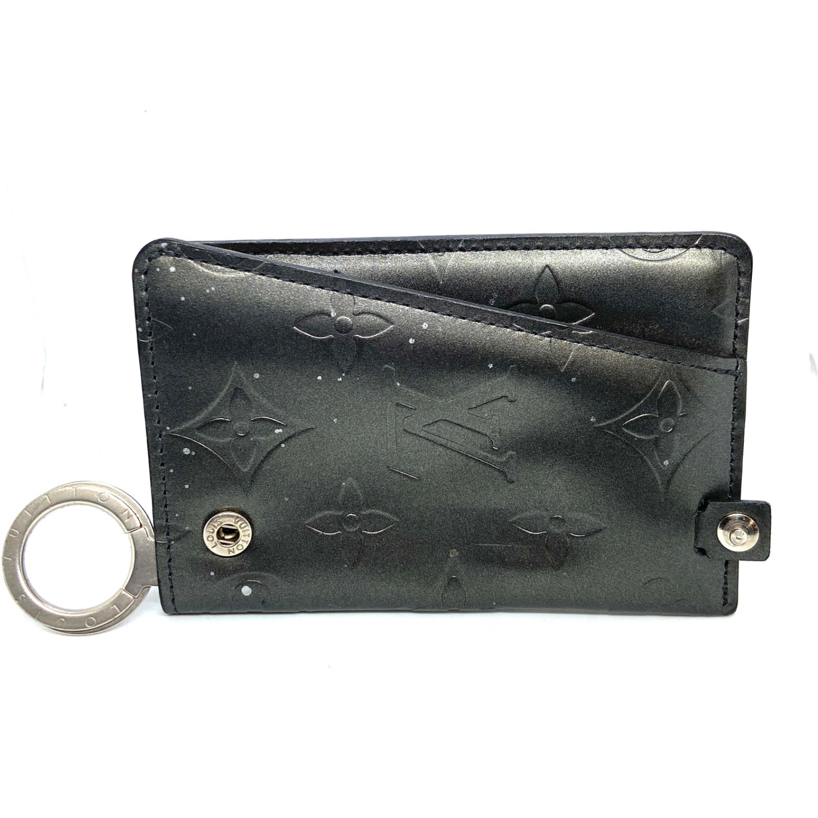 ルイヴィトン キークロシェット ブラック モノグラム Used 展示品】ルイヴィトン LOUIS VUITTON モノグラム