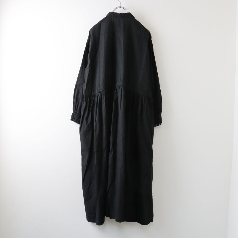 2023SS ネストローブ nest Robe UpcycleLino × レース 襟付き