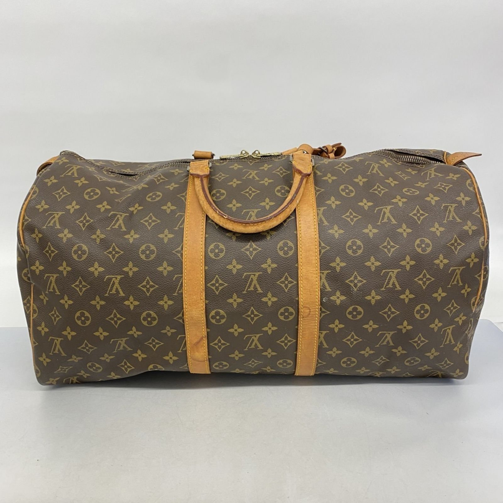 【良品 】ルイヴィトン モノグラム キーポル55 ボストンバッグ メンズ ルイ・ヴィトン(Louis Vuitton) ルイ・ヴィトン ボストンバッグ