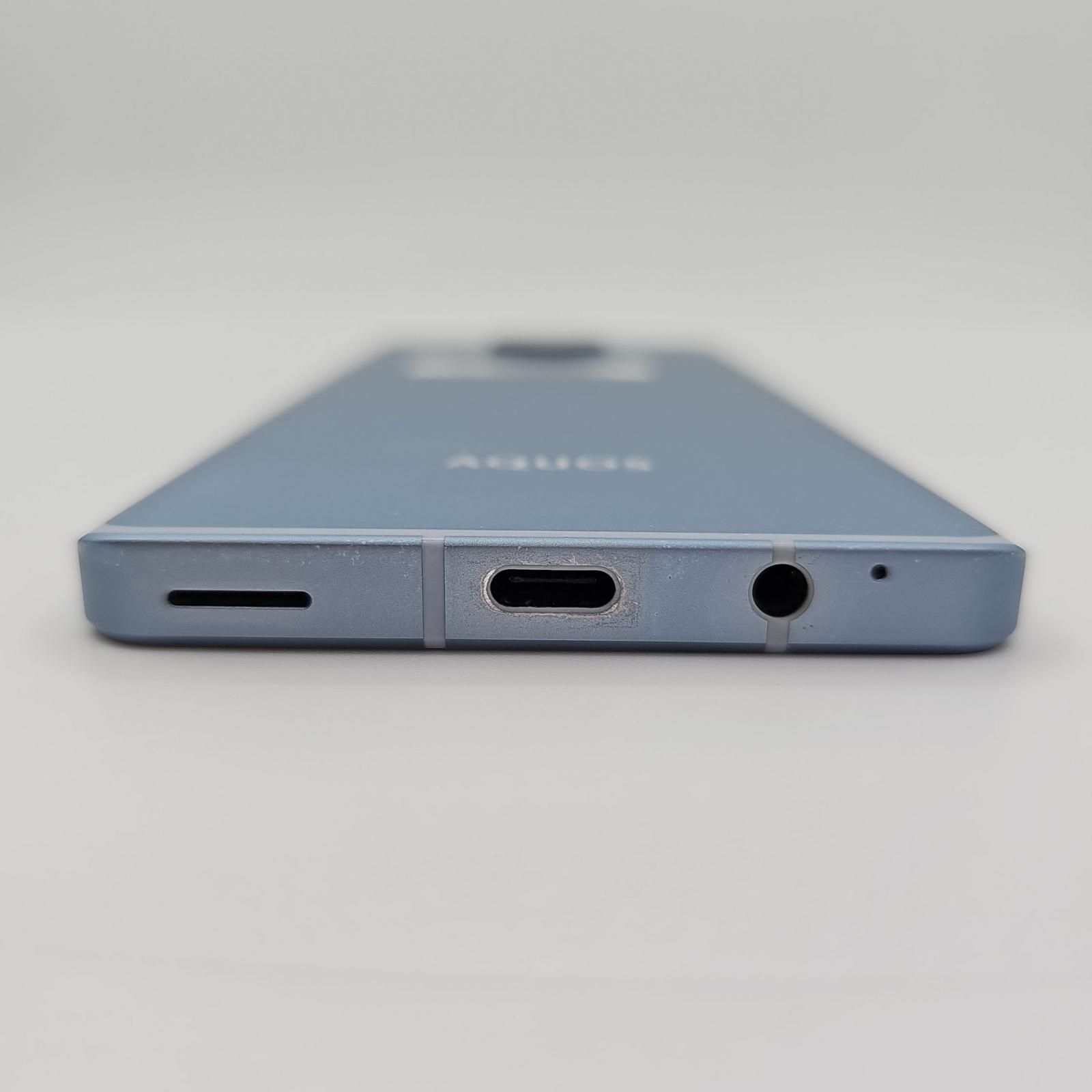 AQUOS sense7 SH-M24 ブルー AQUOS - 超美品♢AQUOS sense 7 CIMフリー SH-M24 128Gブルー シャープ