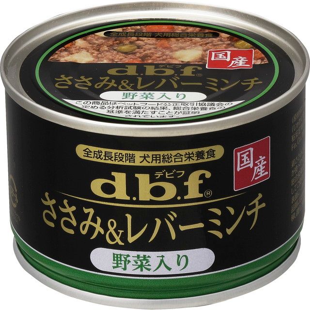 【同梱】 【48個セット】 デビフペット d.b.f ささみ&レバー ミンチ 野菜入り 150g