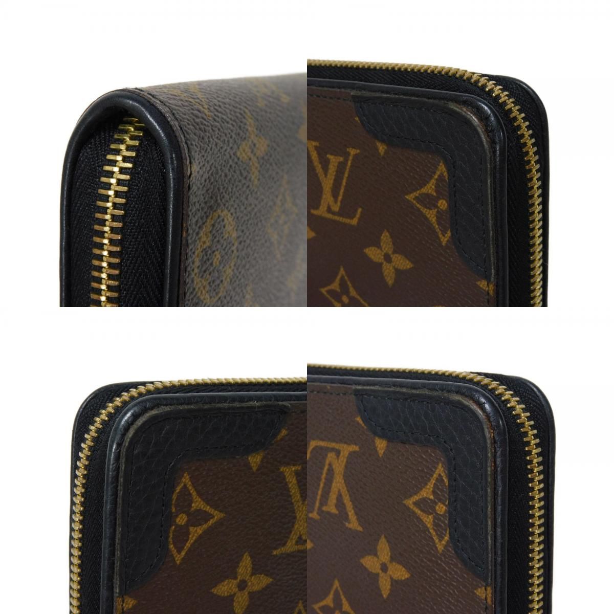 LOUIS VUITTON ルイ・ヴィトン ジッピーウォレット LVロゴ フラワー 