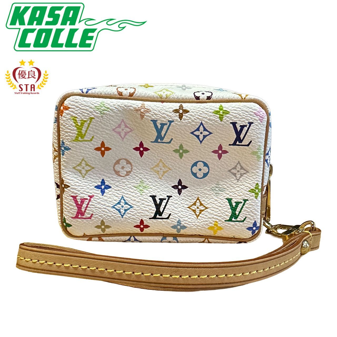 ③☆良品☆ポッシュ トワレット19☆ヴィンテージ コスメポーチ マルチ