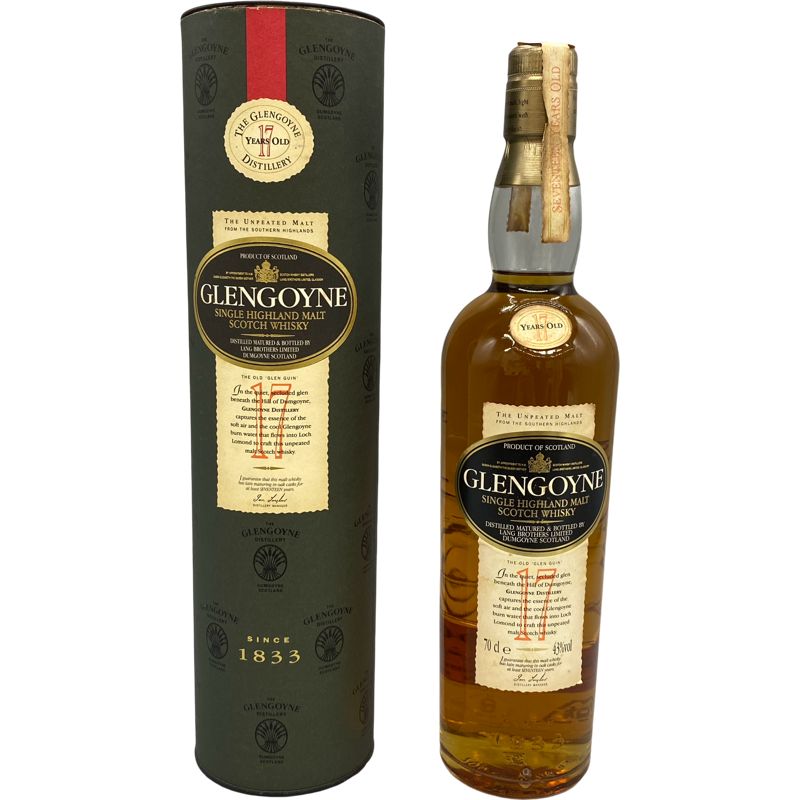 GLENGOYNE SINGLE HIGHLAND MALT SCOTCH WHISKY 17 years old