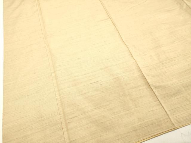 平和屋着物○紅花紬 米沢 薄香色 正絹 逸品 DAAT1434tw - メルカリ