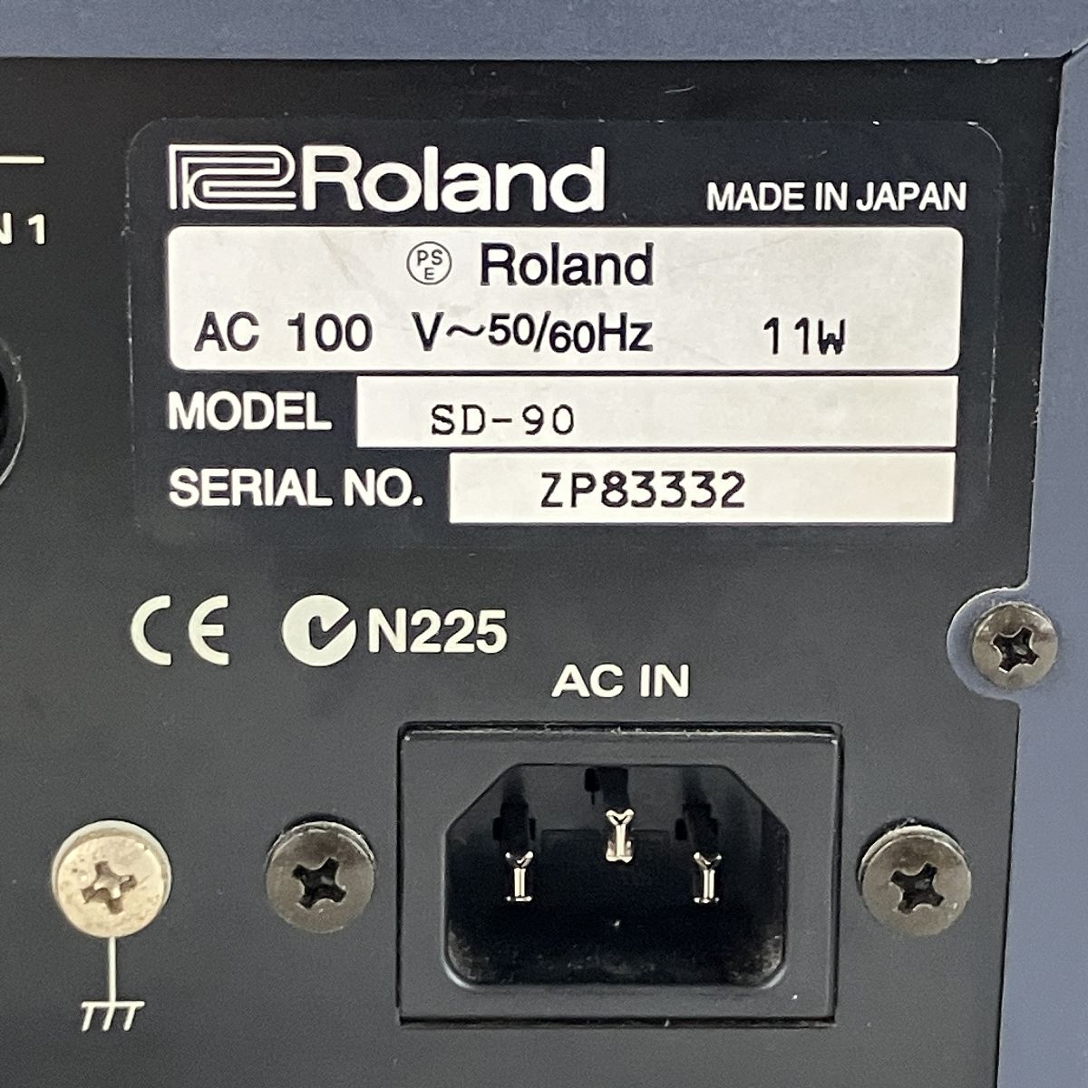 Roland SD-90 EDIROL 音源モジュール 音響機材 ジャンク