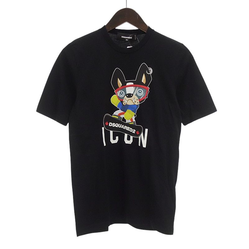 ディースクエアードDSQUARED2 ICONロゴTシャツ 犬 イラスト XXS 楽天市場】DSQUARED2 ディースクエアード Tシャツ CIRO EASY FIT
