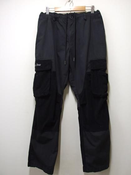 【雷市場（ポンジャン）商品韓国直送】ゴールデンベア Golden Bear ウエストゴム ゴールデンカラースキーム ブラックパンツ
