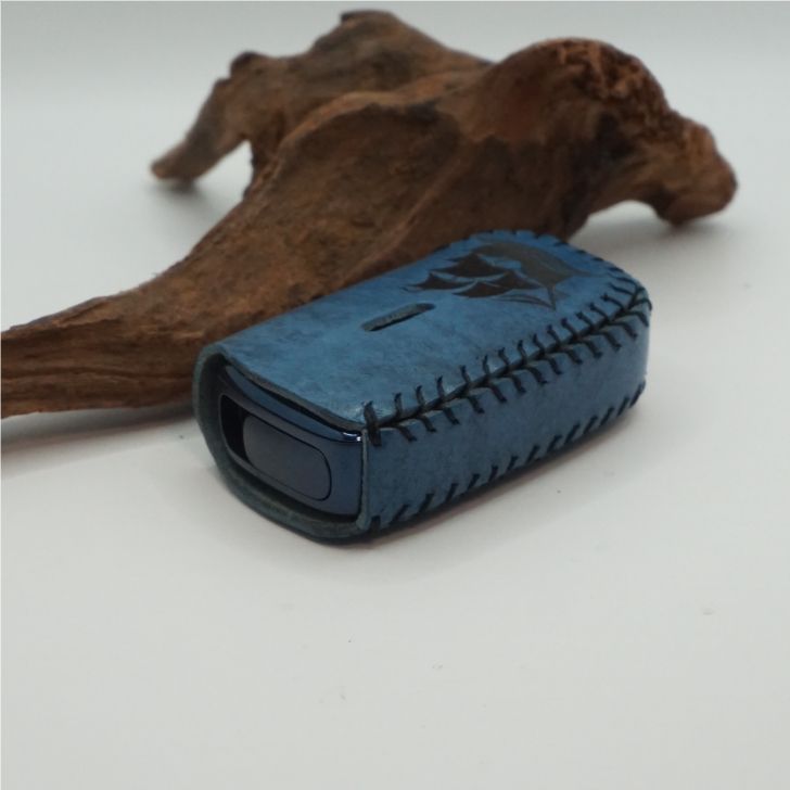 プルームキューブケース　イタリア産マヤ　焼き印海賊 プルームキューブケース イタリア産マヤ 焼き印海賊 本革 - メルカリ