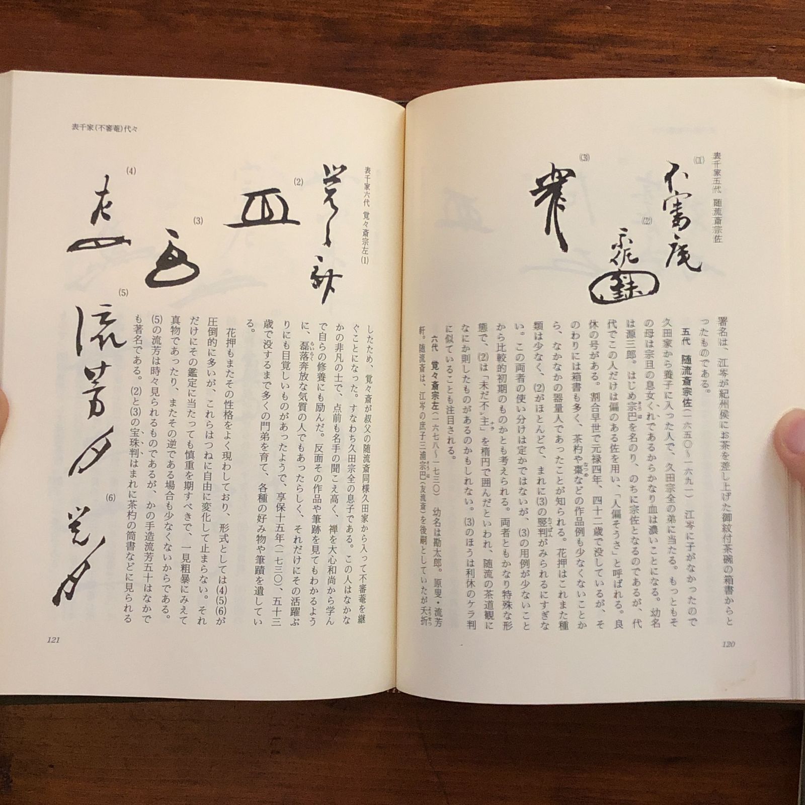 茶人の花押 小田栄一 著 1991年 河原書店 22cm ☆花押 印鑑 日本史