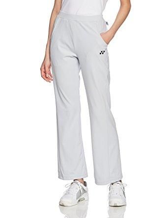 【新品・5営業日で発送】YONEX ヨネックス ヨネックス　ウィメンズニットウォームアップパンツ　品番：６７０３９　カラー：アイスグレー（３２６）　サイズ：Ｌ
