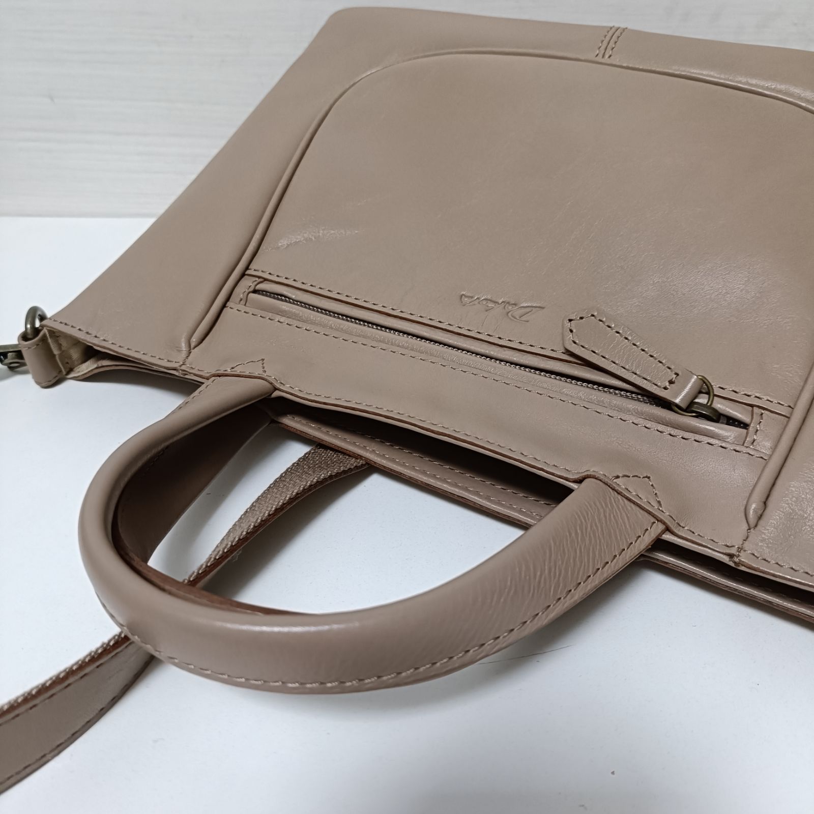 Dakota ダコタ 本革レザー 2wayショルダーバッグ ハンドバッグ