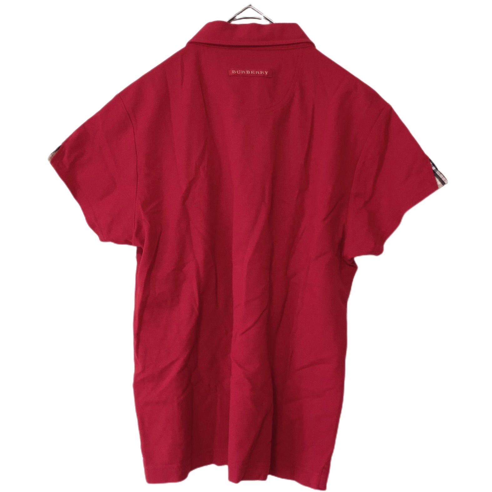 z1423 【美品】Burberry GOLF バーバリーゴルフ 半袖ポロシャツ