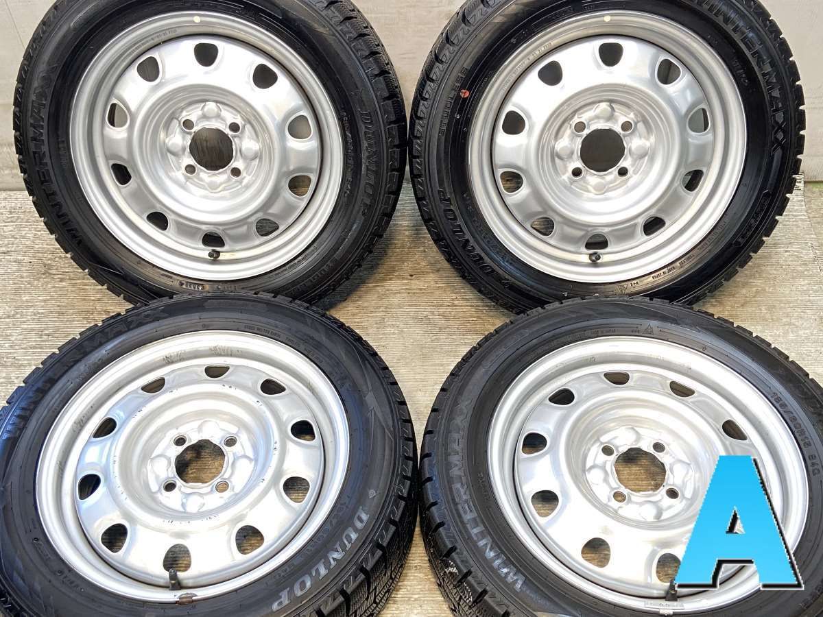 あき出品 185/60R15 スタッドレス4本 ダンロップ WM01 スタッドレス4本 185/60R15 84Q 4本セット ダンロップ