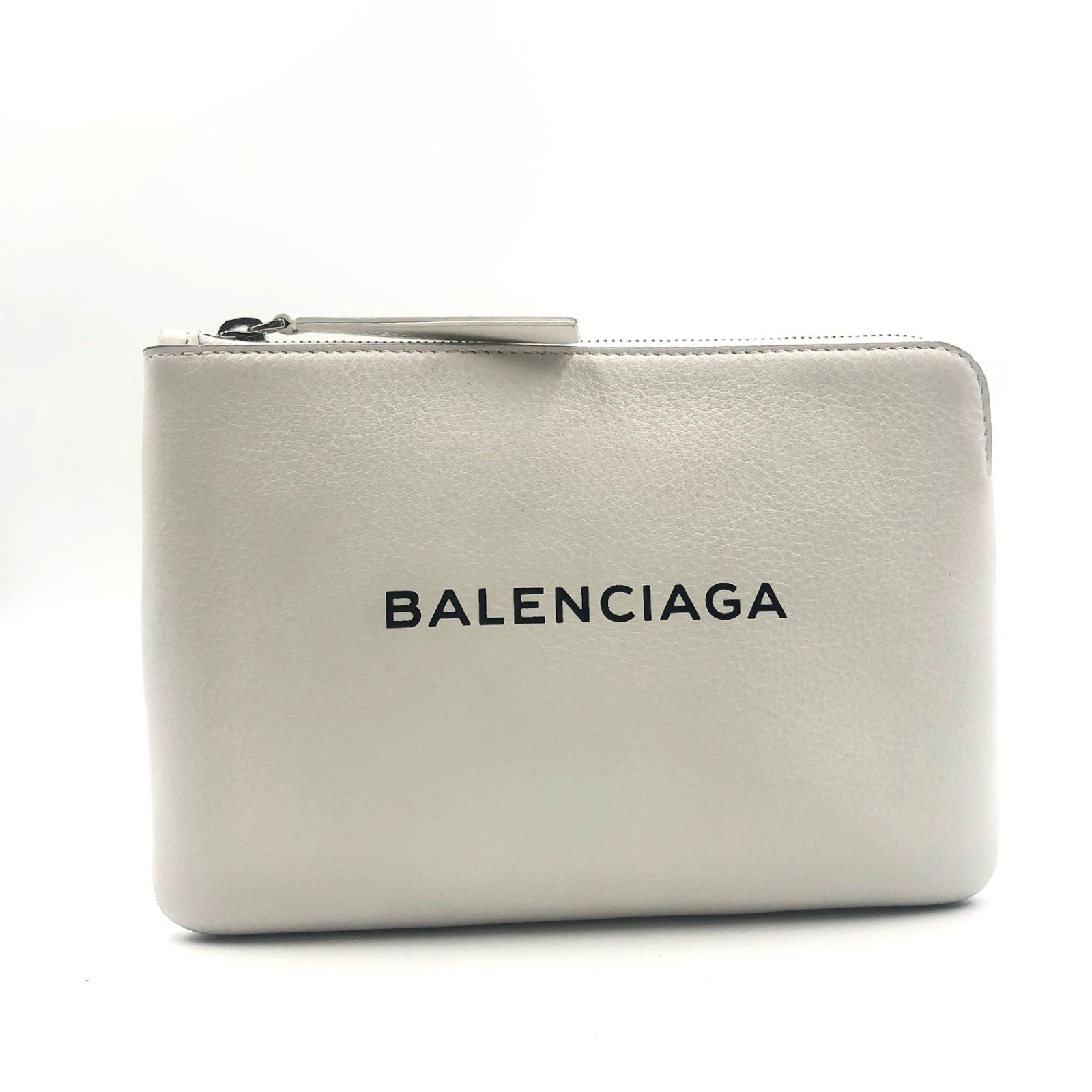 バレンシアガ ポーチ □良品□BALENCIAGA バレンシアガ エブリデイ ポーチ クラッチ