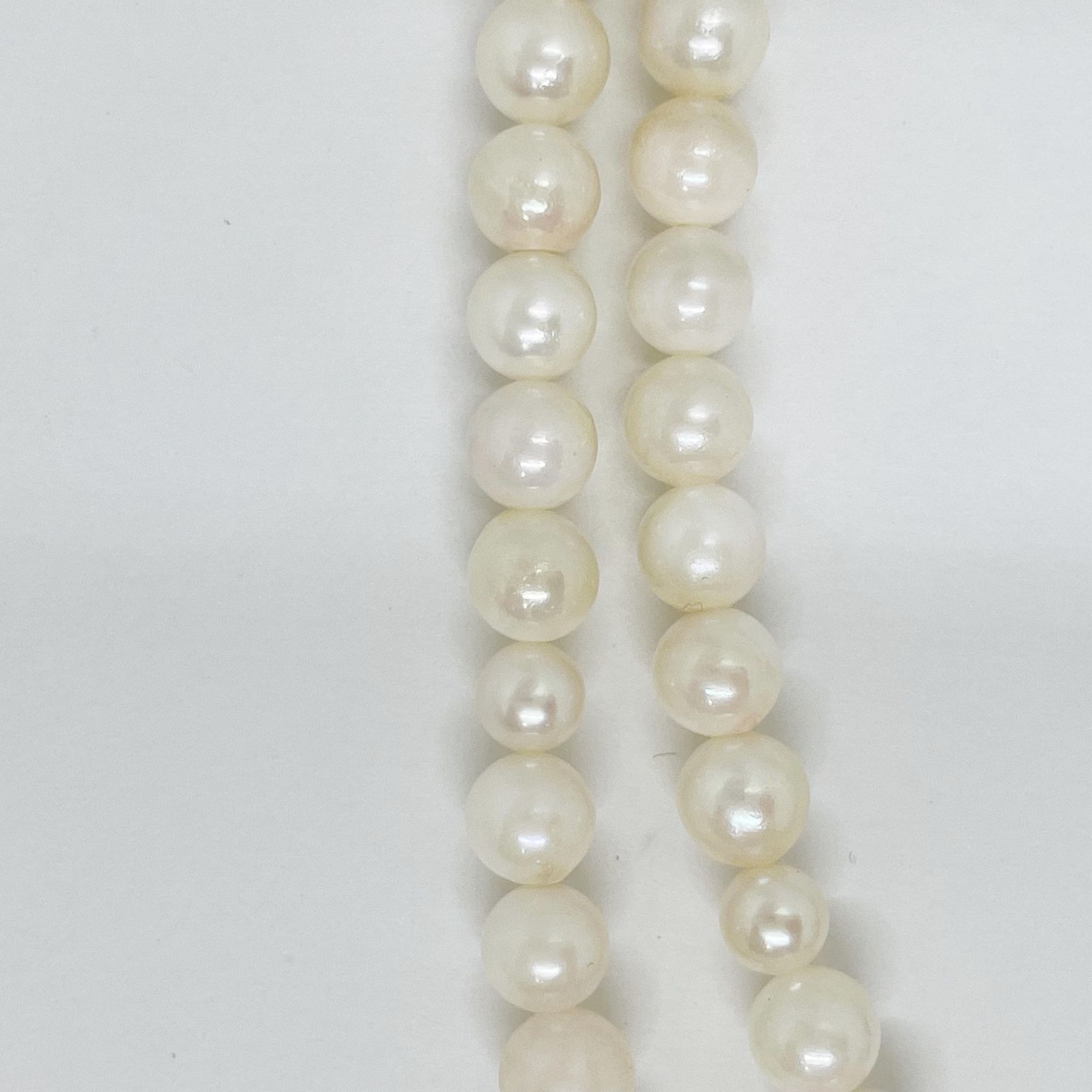  真珠 パール 念珠 数珠 約5.3-6.3 mm 60 cm その他 スーツ フォーマル ドレス