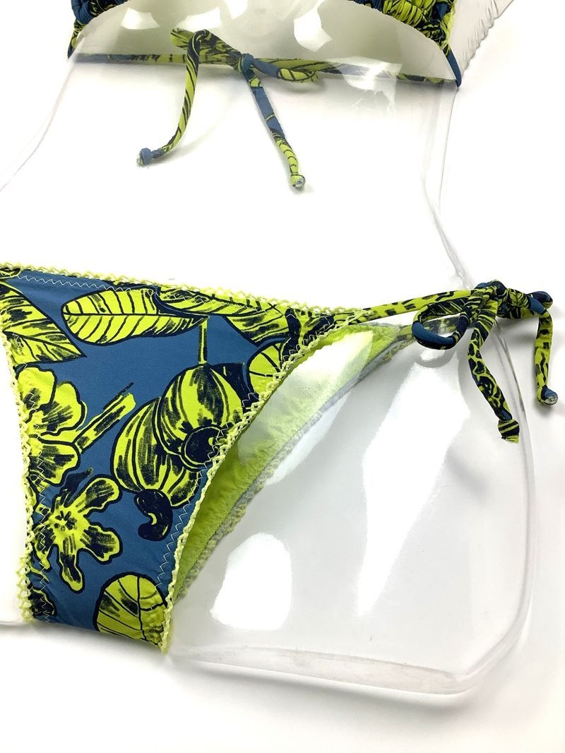 極美品］DIOR オブリーク テクニカル ファブリック　ビキニトップ　水着　XS 極美品］DIOR オブリーク テクニカル ファブリック ビキニトップ