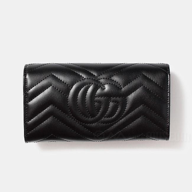 新品未使用】 GUCCI グッチ 長財布 GGマーモント コンチネンタル