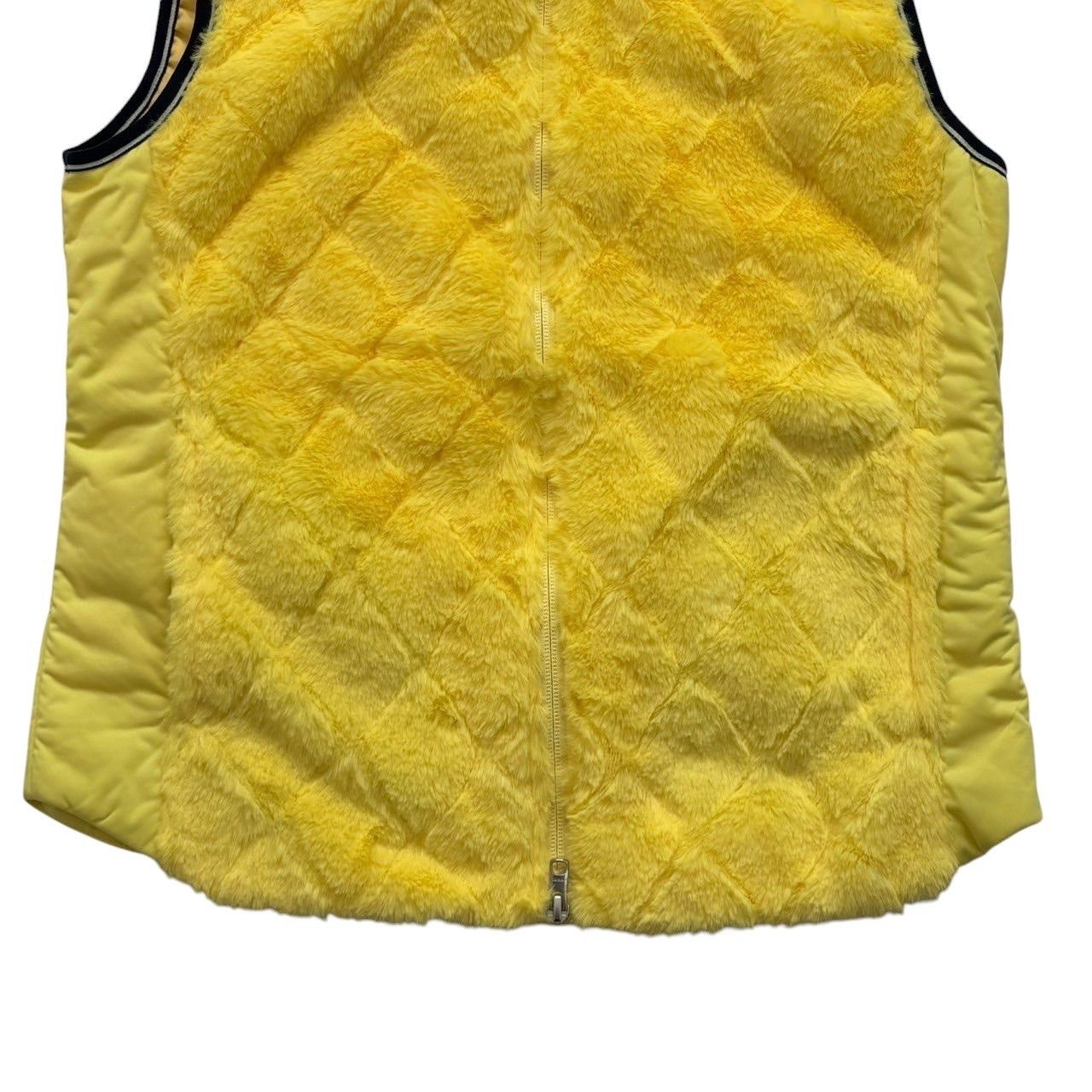 未使用 Callaway キャロウェイ ベスト 黄 ボアベスト モコモコ ゴルフ