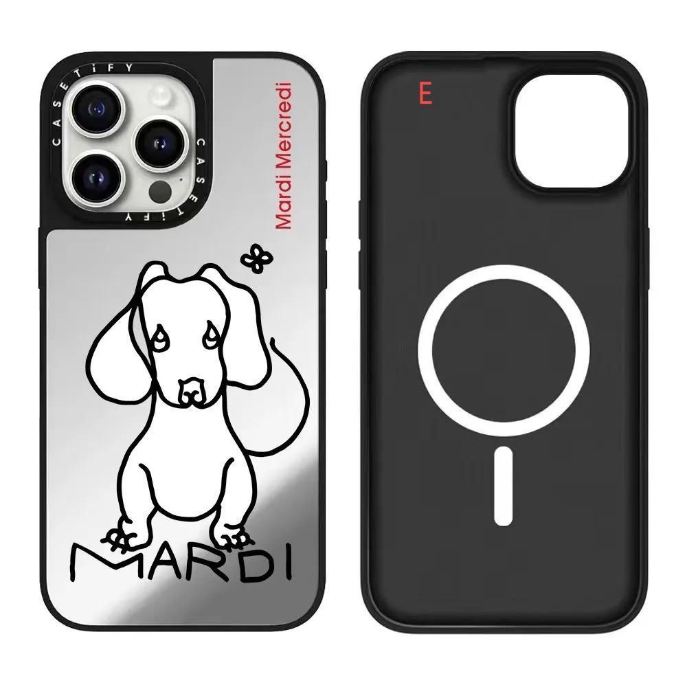 ミラーケースMagSafe対応】ケースティファイCASETiFY x Mardi Mercredi