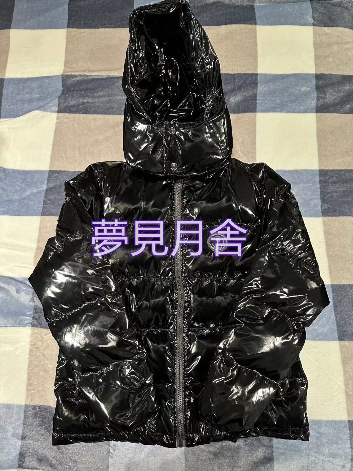 Trapstar ダウンコート❄️ 帽子取り外し可 ️ 艶黒 4サイズ展開 男女兼用