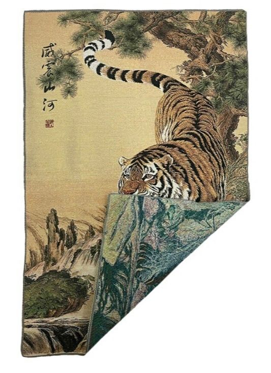 阪神 阪神優勝記念 風水 タペストリー 絵 玄関 絵 虎の飾り 壁掛け 開運祈願 阪神 阪神優勝記念 風水 虎 トラ Tiger 寅 タペストリー 刺繍 絵