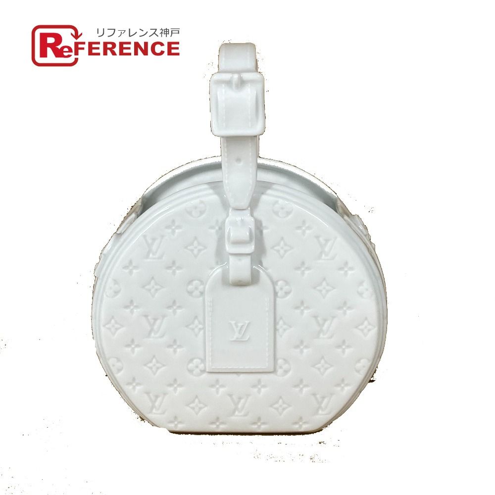 LOUIS VUITTON ルイヴィトン 花瓶 ヴェースポーセリン GI0576  陶器 ホワイト