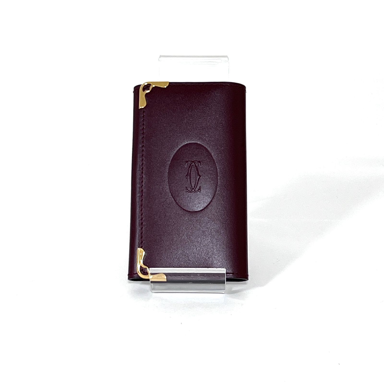 SD2614 Cartier カルティエ マストライン レザー 二つ折り 6連 キーケース L3000452
