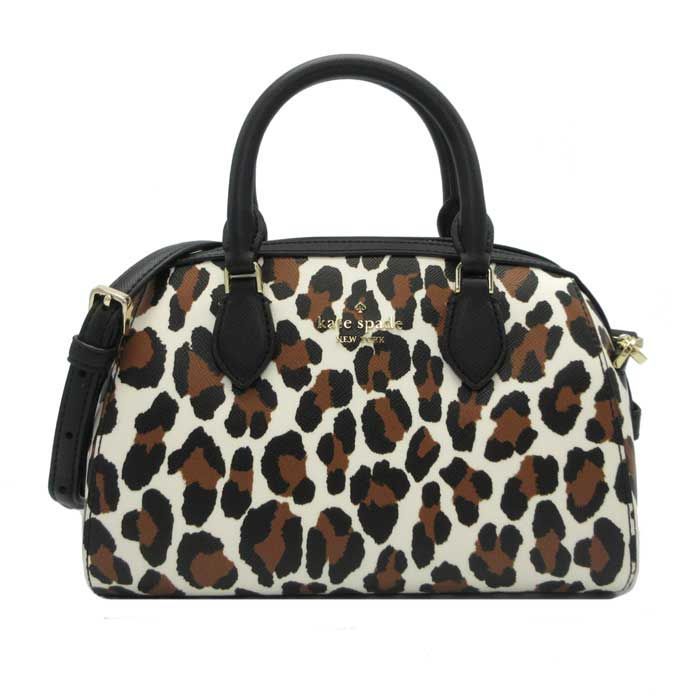 楽天市場】【バッグ】kate spade ケイトスペード スペード リボン ハンドバッグ トートバッグ ナイロン レザー ヒョウ柄 レオパード  ホワイト ブラウン ナチュラル PXRU4789 【中古】【k】【Blumin/森田質店】【質屋出店】 : Blumin 楽天市場店