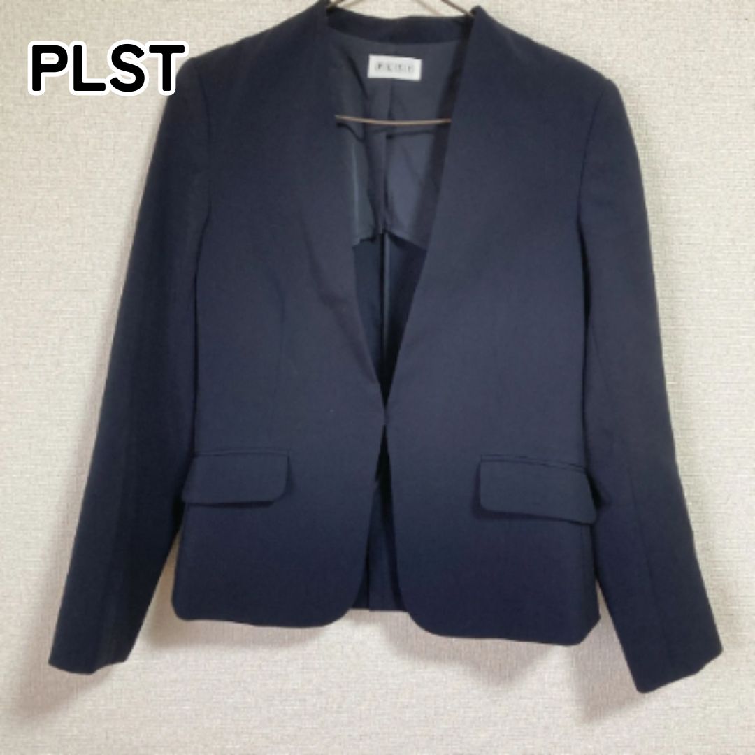 ランキング上位のプレゼント PLST サマージャケット ネイビー