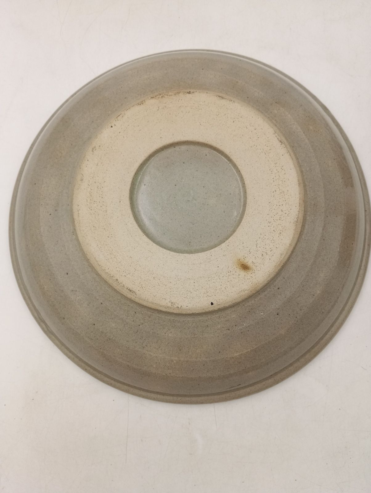 K-1188】馬の目皿（径30㎝）10寸皿 古瀬戸焼 骨董品 アンティーク