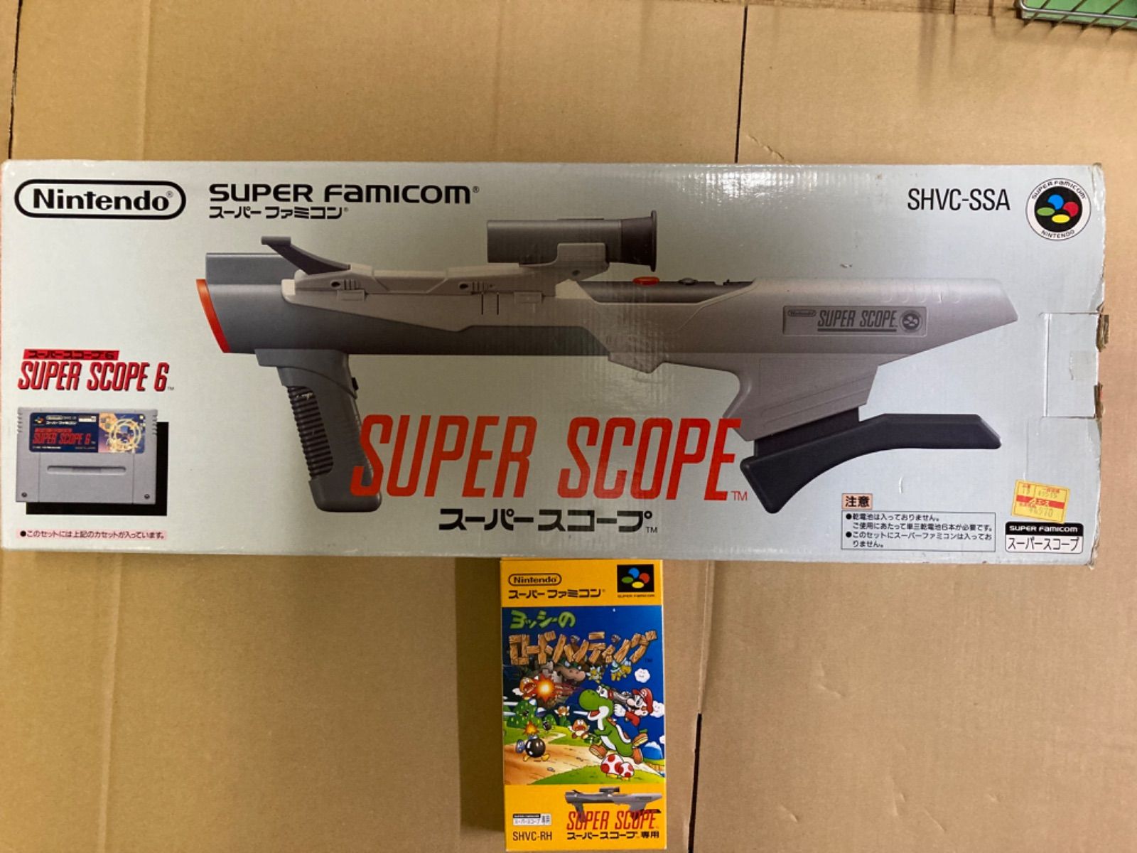 058【未開封品あり】Nintendo SUPER FAMICOM SUPER SCOPE