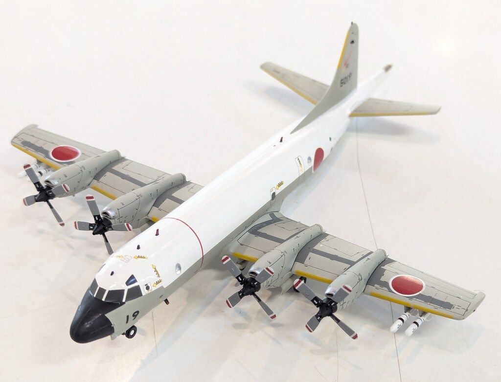 海上自衛隊 1&frasl;200 P-3C 厚木 全日空商事 ハイビジ 51FS ピーコック #5019 マーク - メルカリ 完成品モデル VP-3 #5101ロービジ 90年代